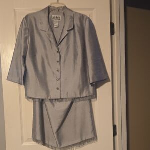 Sheri Martin Silver Two-Piece Set